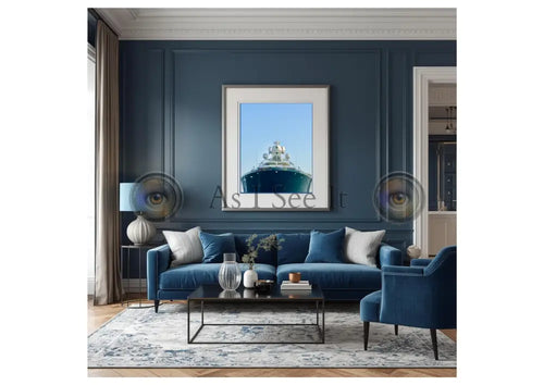 Big Boat Blues WhiteWall App Product