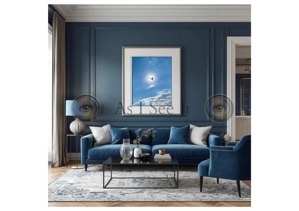 Divine Bird WhiteWall App Product