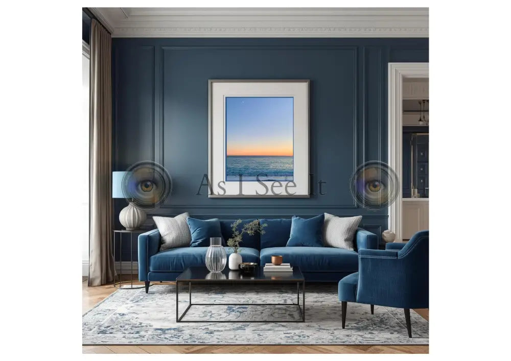 Three Colours and a Moon WhiteWall App Product